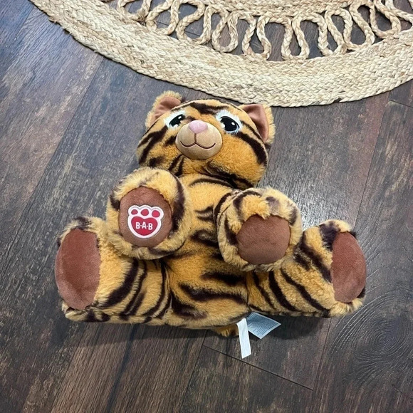 BUILD-A-BEAR WORKSHOP BABW 12" Orange/Black Plush Stuffed TIGER CUB Retired Rare - Picture 7 of 9